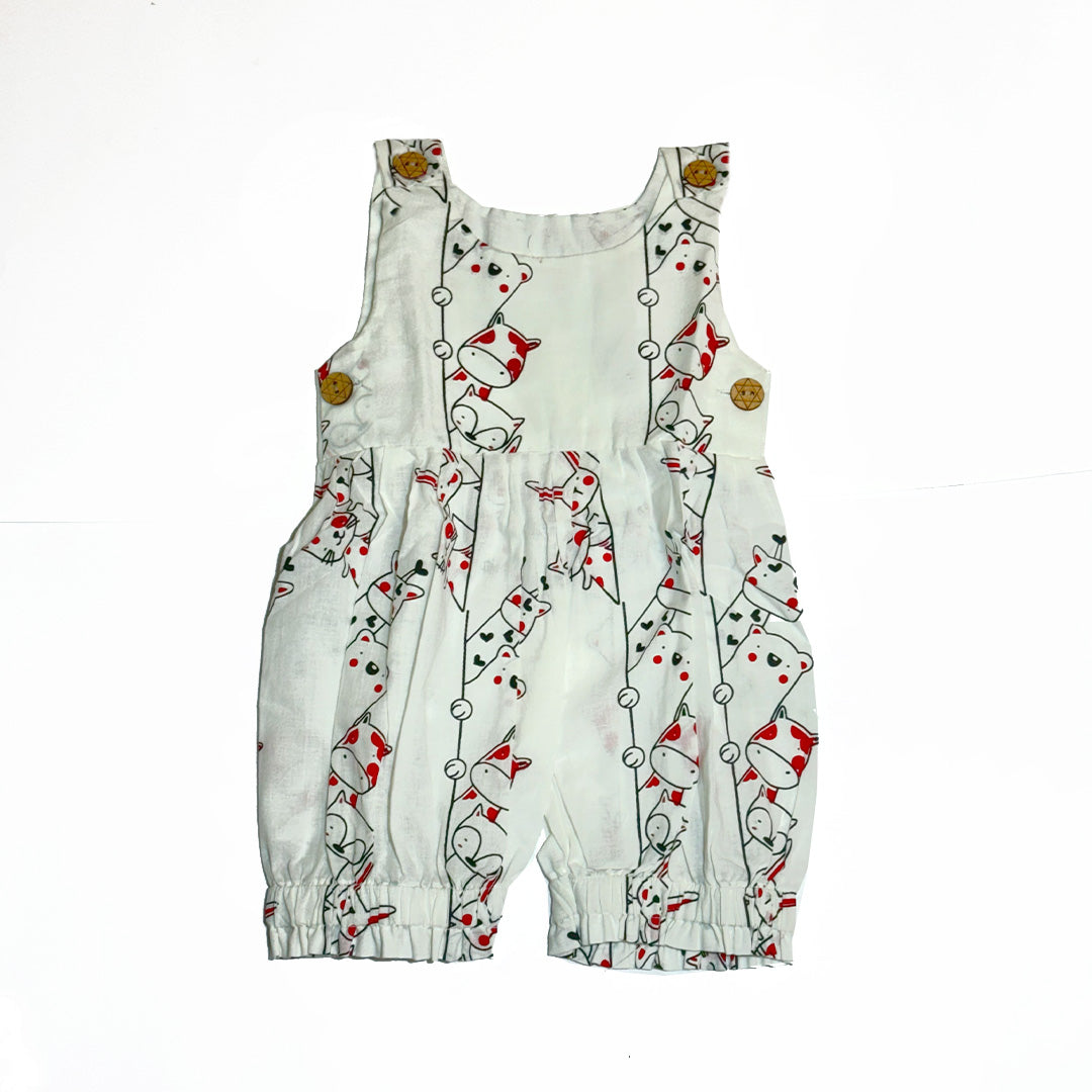 Jungle Friends Peeping Romper - Main Image