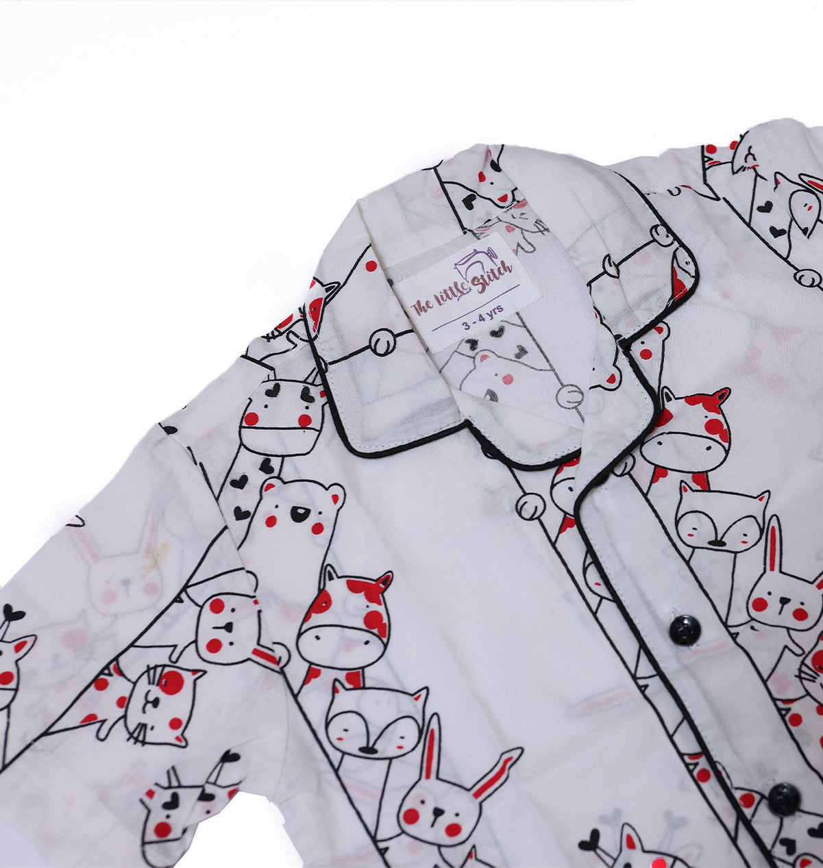 Jungle Friends Peeping Night Wear