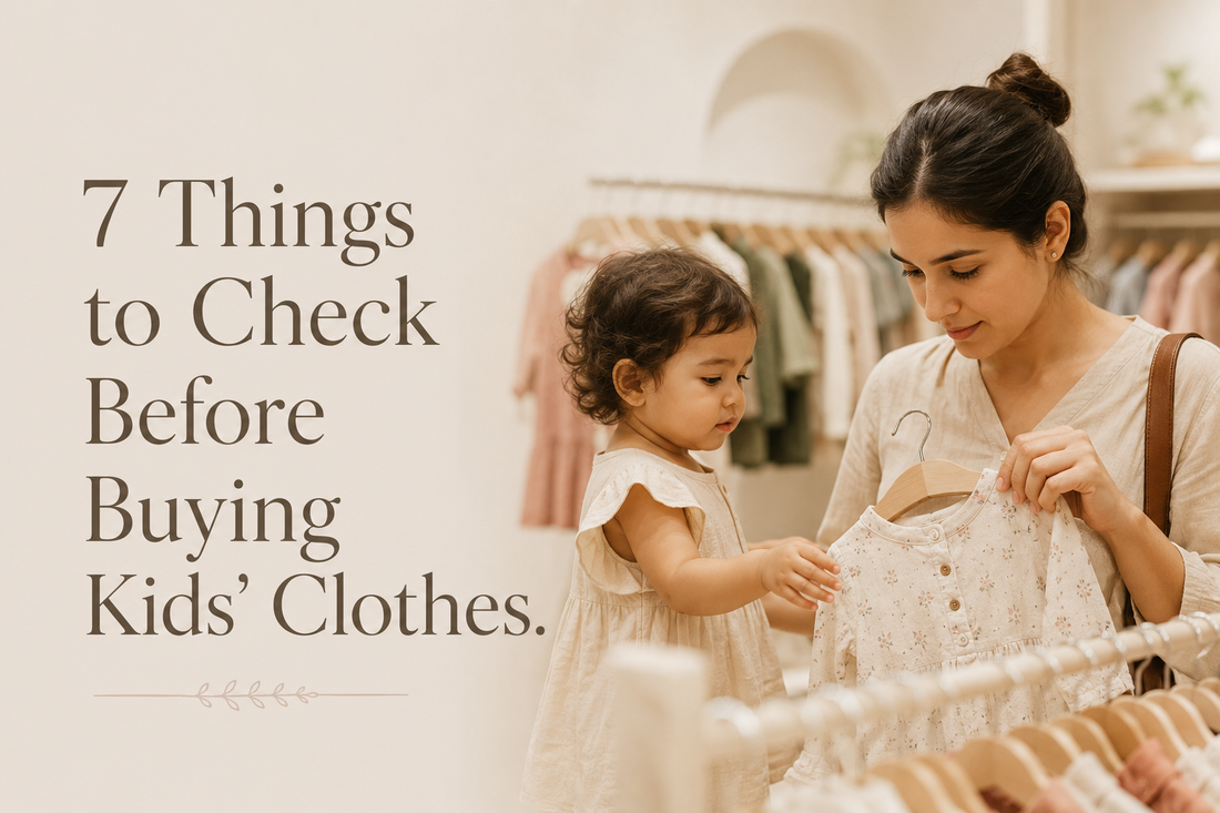 7 Things to Check Before Buying Kids' Clothes