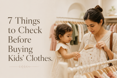 7 Things to Check Before Buying Kids' Clothes