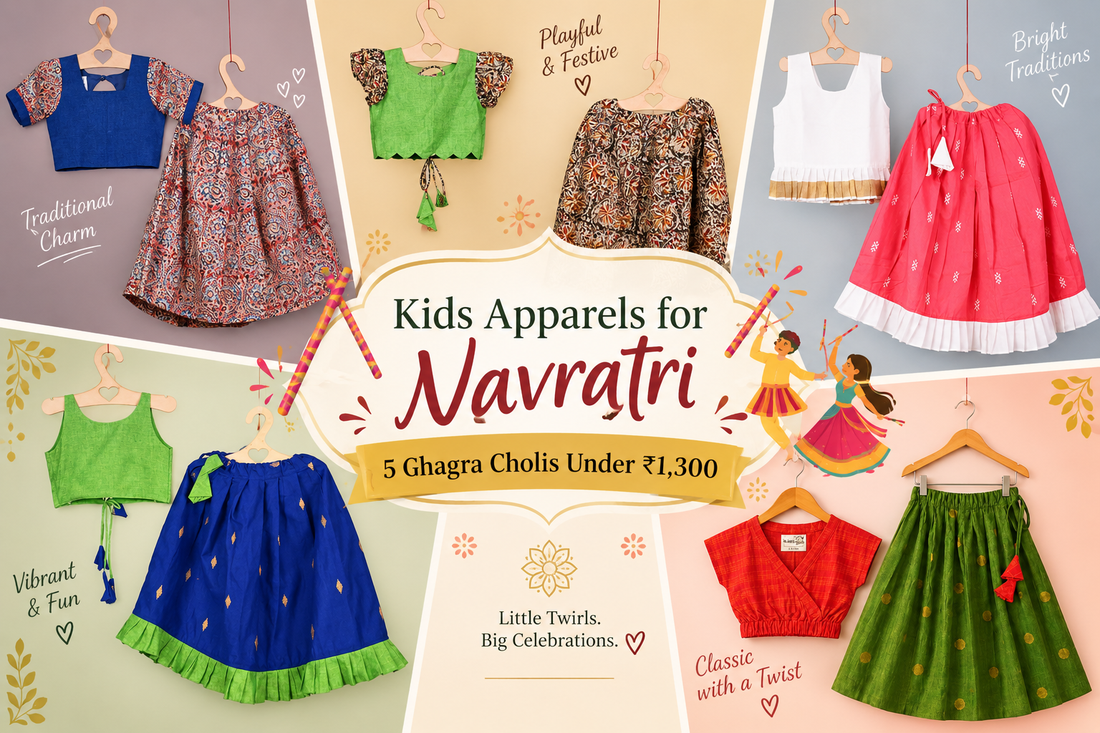 Kids Apparels for Navratri: 5 Ghagra Cholis Under  INR 1,300