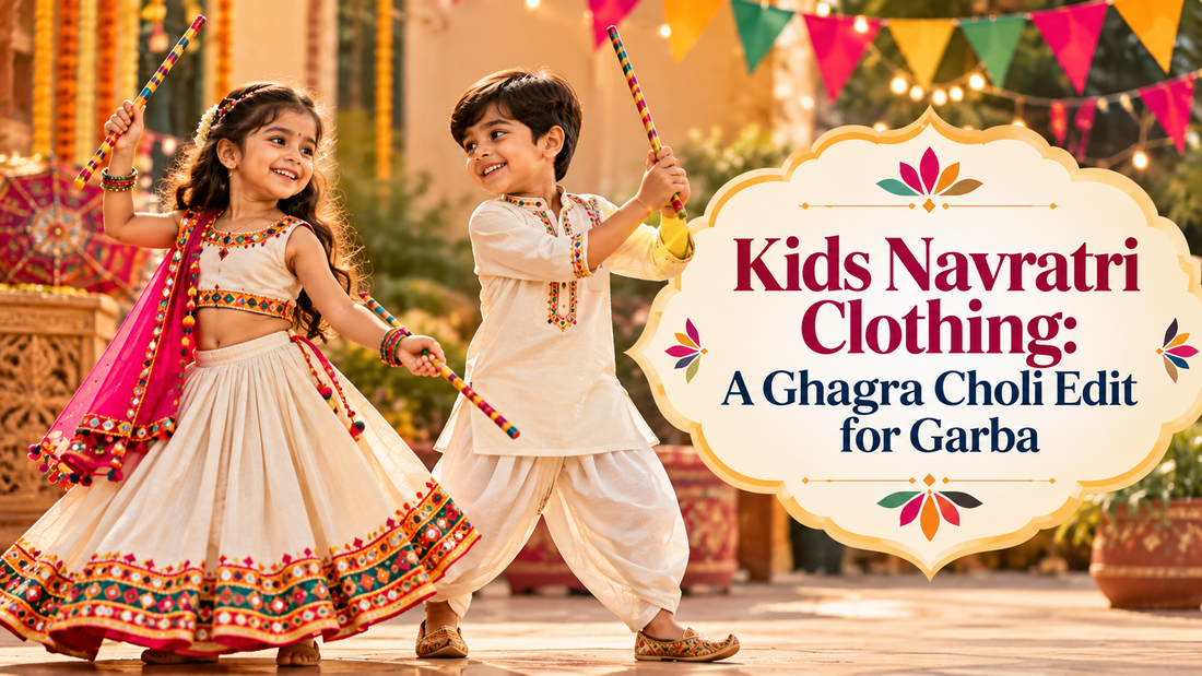 Kids Navratri Clothing: A Ghagra Choli Edit for Garba