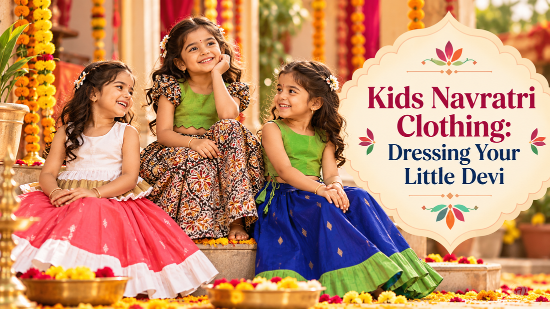 Kids Navratri Clothing: Dressing Your Little Devi