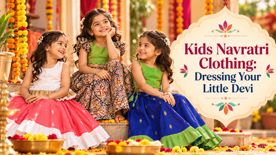 Kids Navratri Clothing: Dressing Your Little Devi