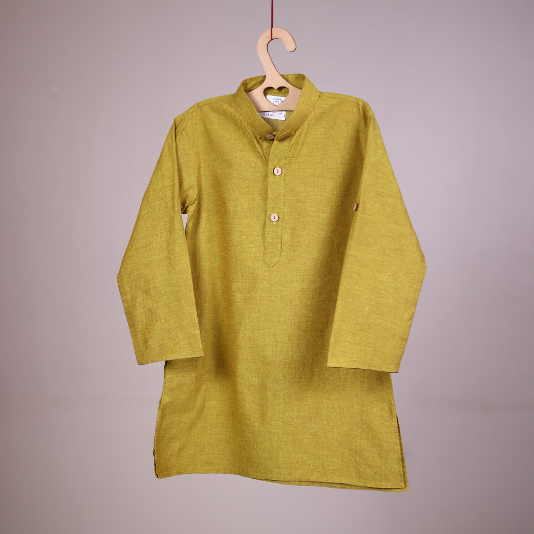 Malachite Green South Cotton Kurta