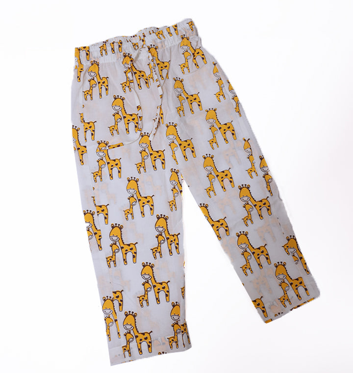 Jungle Friends Night Wear Giraffe Print