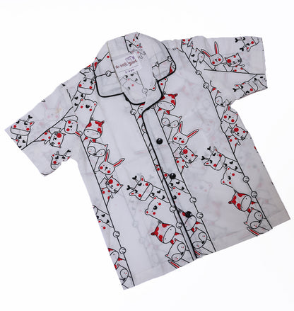 Jungle Friends Peeping Night Wear