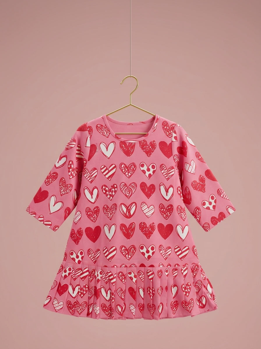 Hearts Crew Dress