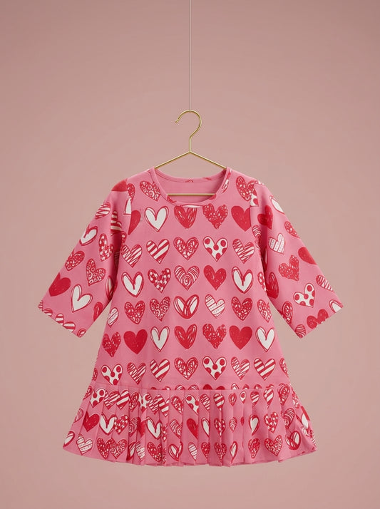 Hearts Crew Dress