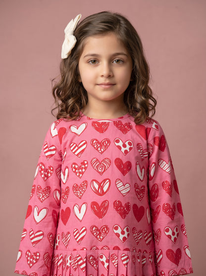 Hearts Crew Dress