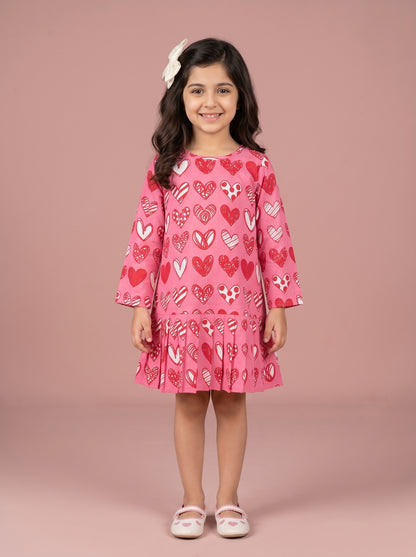 Hearts Crew Dress