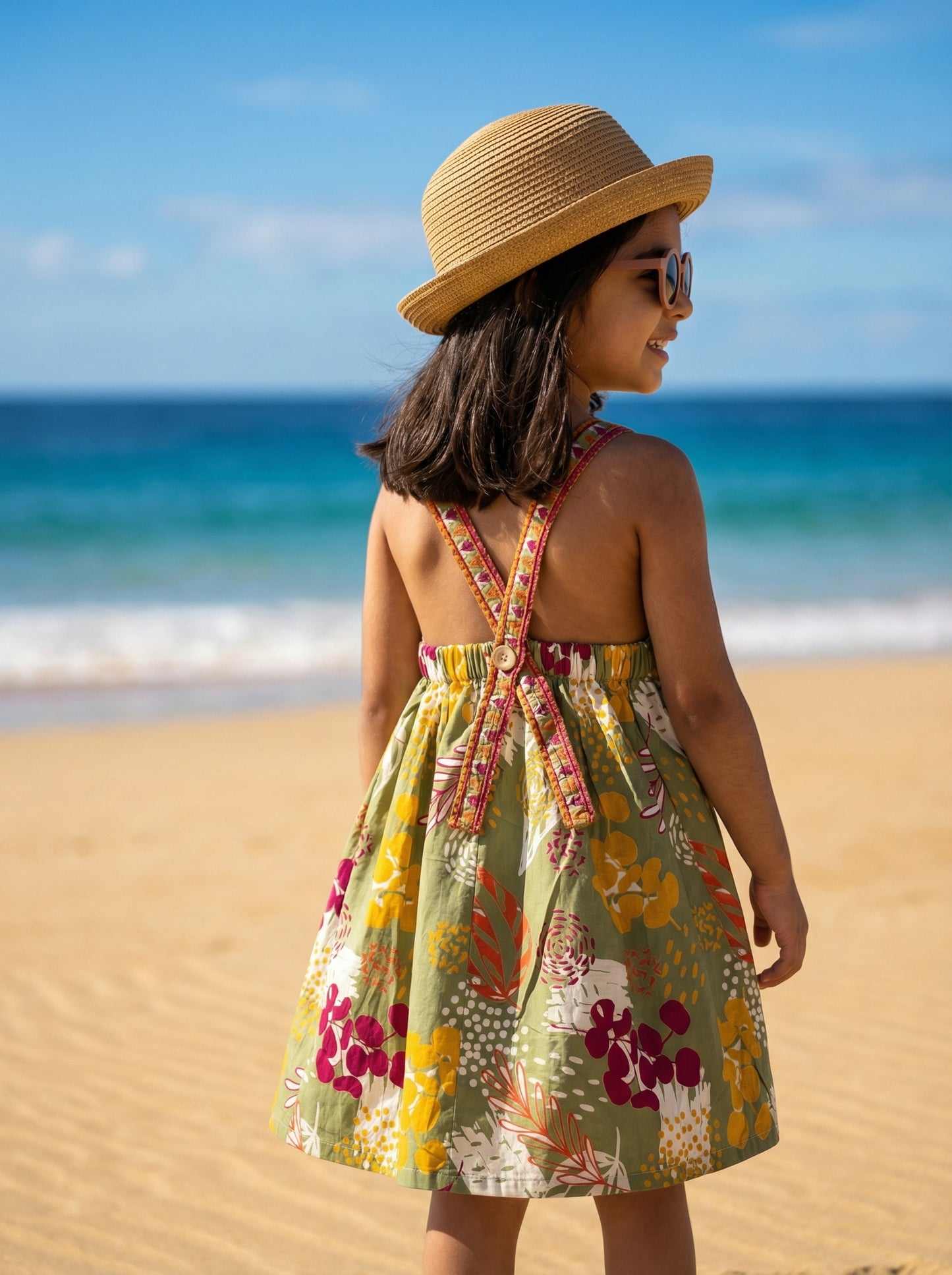 The Wanderer Dress in Sage