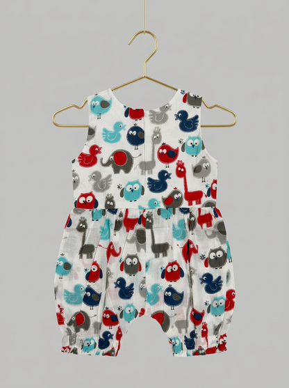 Jungle Friends Romper