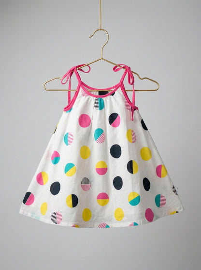 Beach Dress in Polka