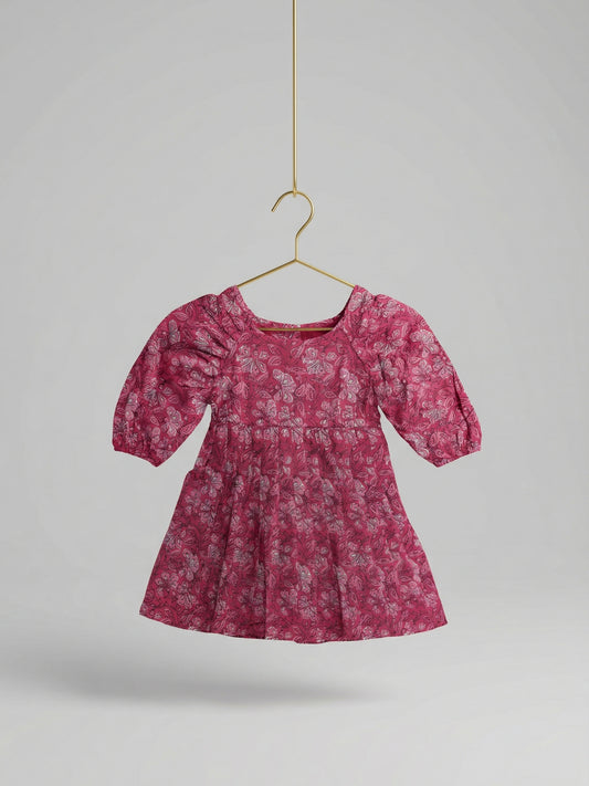 Gardenia Dress in Mauve