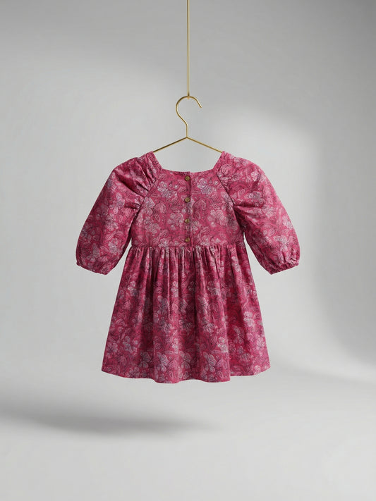 Gardenia Dress in Mauve