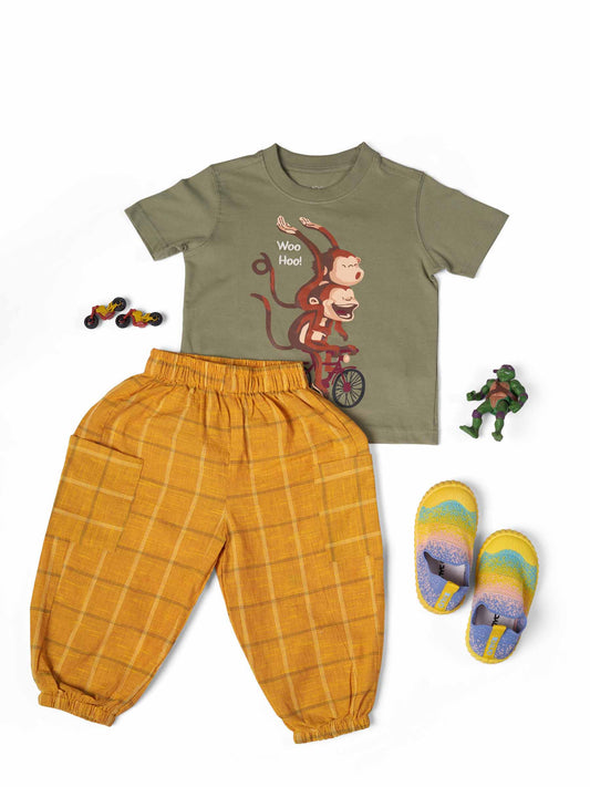 Dawn to Dusk Pants in Turmeric