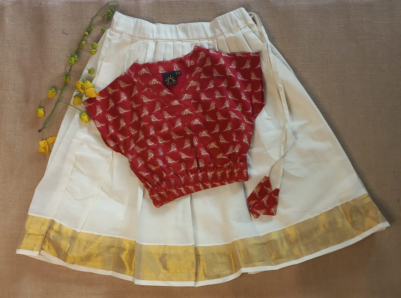 Chidiya Ghagra Choli