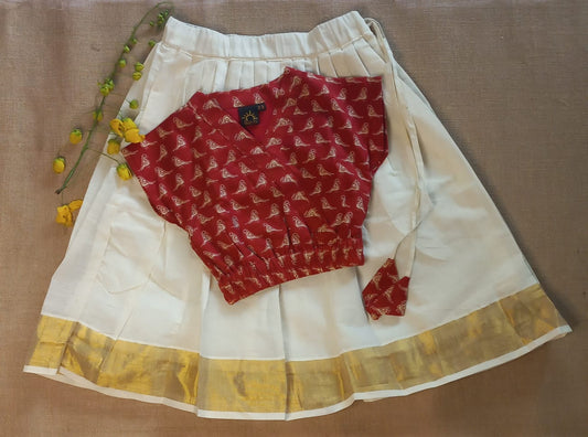 Chidiya Ghagra Choli