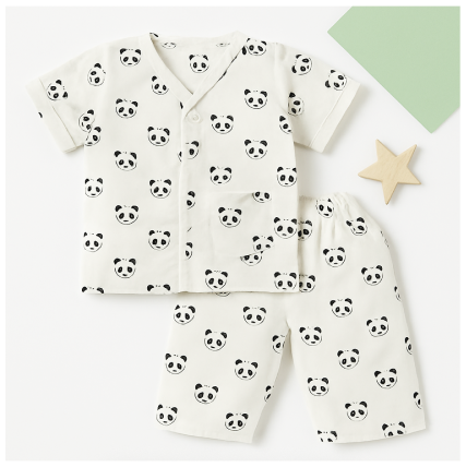 Panda Styled Unisex Nightwear